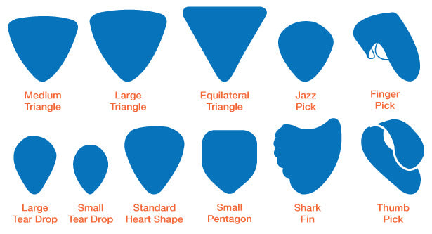 What are the different types of Guitar Picks?