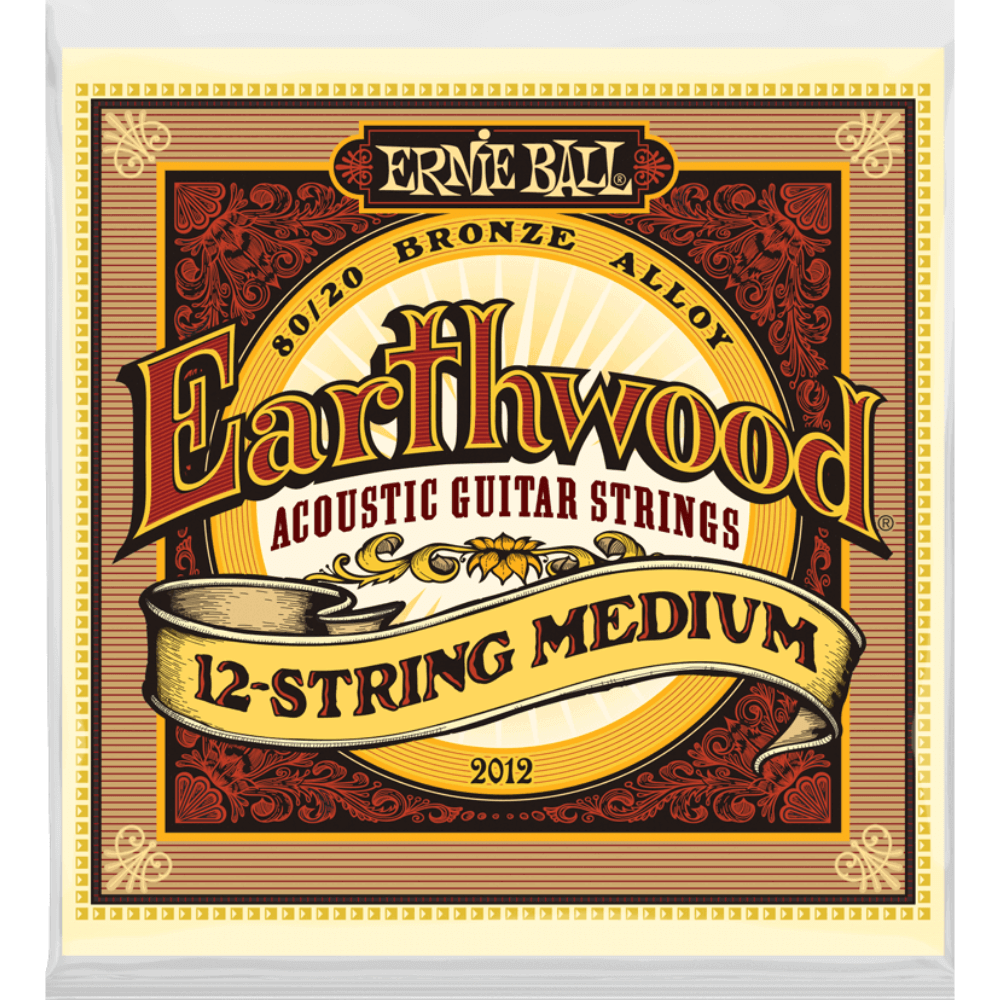 Saddle Brown ernie-ball-2012-earthwood-80-20-bronze-acoustic-guitar-strings-011-052-medium-12-string Acoustic Guitar Strings