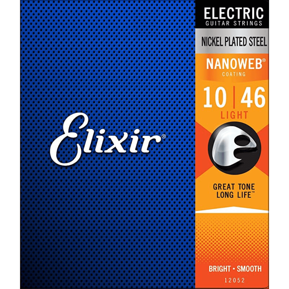 Sandy Brown elixir-strings-12052-nanoweb-electric-guitar-strings-010-046-light Electric Guitar Strings