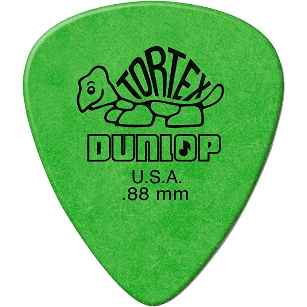 Lime Green dunlop-tortex-standard-guitar-picks-88mm-green-12-pack Guitar Picks