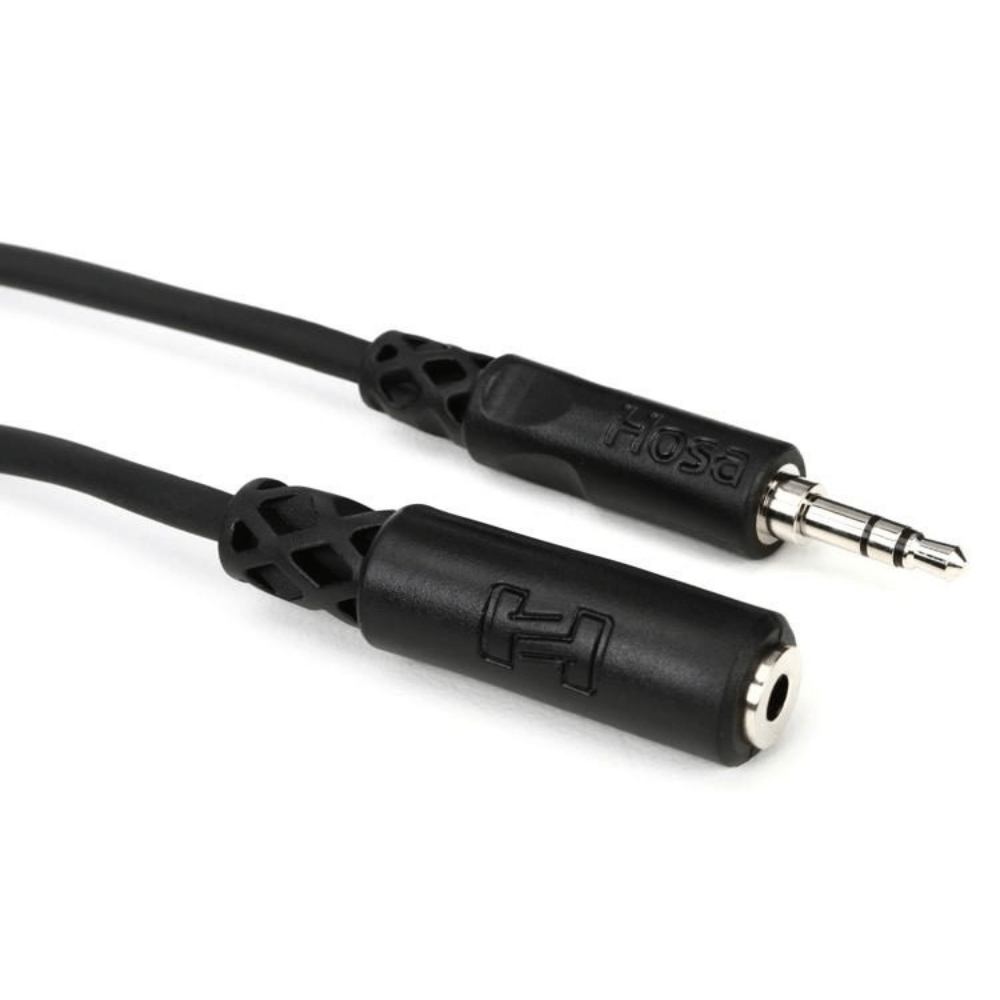 Dark Slate Gray hosa-mhe-110-3-5mm-trs-female-to-3-5mm-trs-male-to-extension-cable-10-foot Audio Adapters & Cables