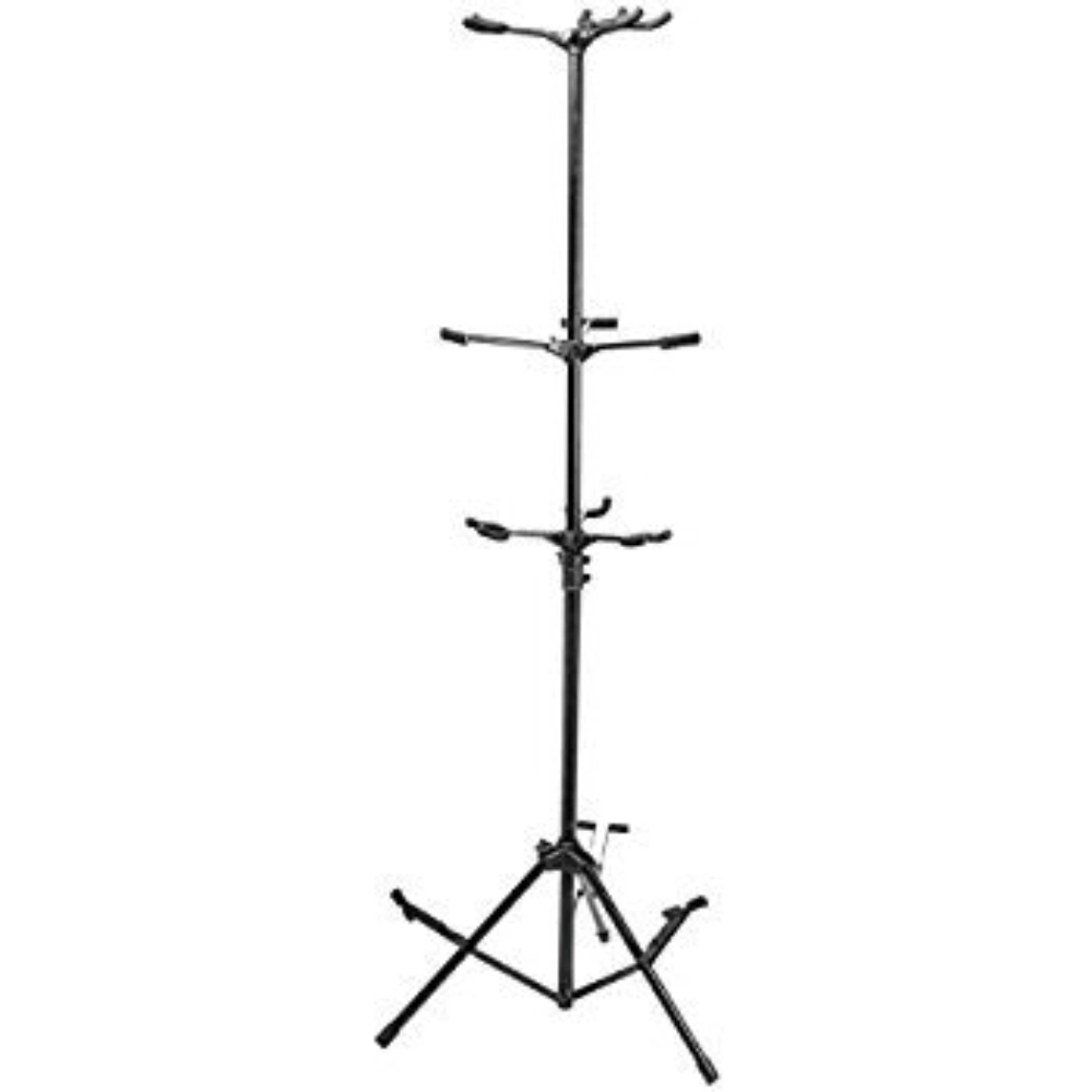 Light Gray stageline-6-guitar-display-stand Guitar Stands