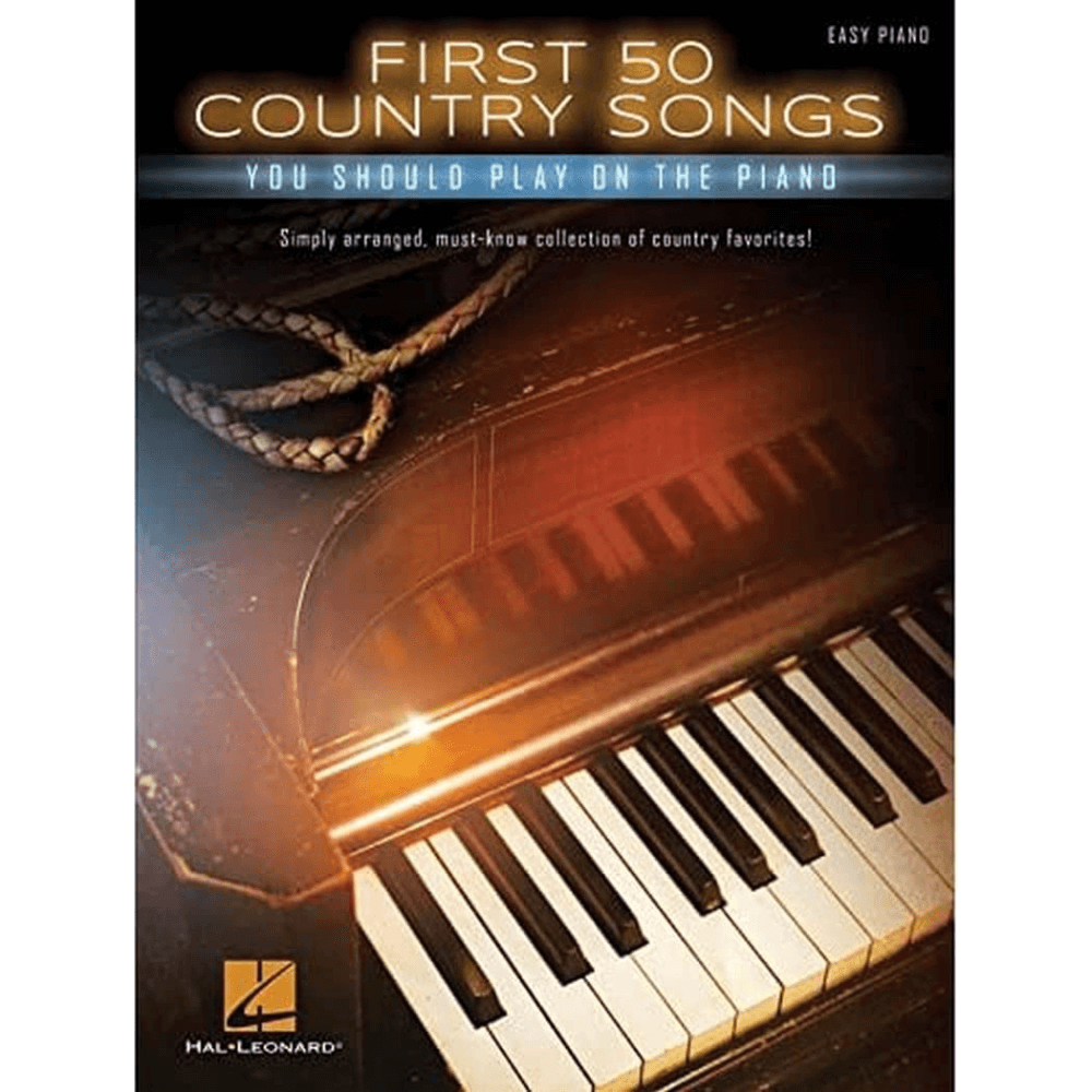 Black hal-leonard-first-50-country-hits-you-should-play-on-piano-301-0016 Piano Books