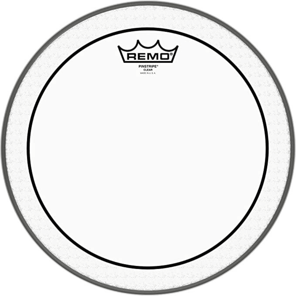 White Smoke remo-pinstripe-clear-drumhead-12-inch Drum Heads