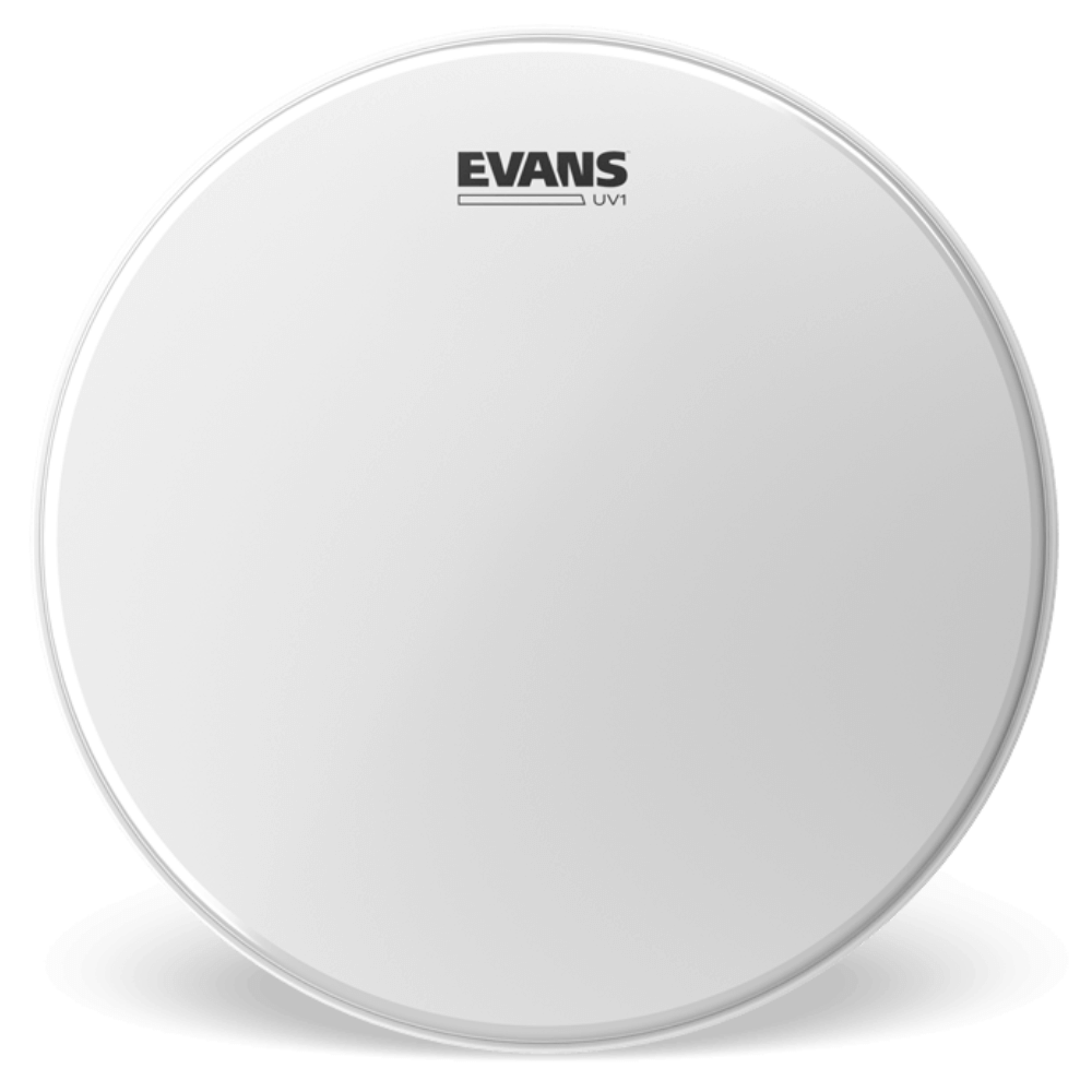Light Gray evans-uv1-coated-drumhead-14-inch Drum Heads
