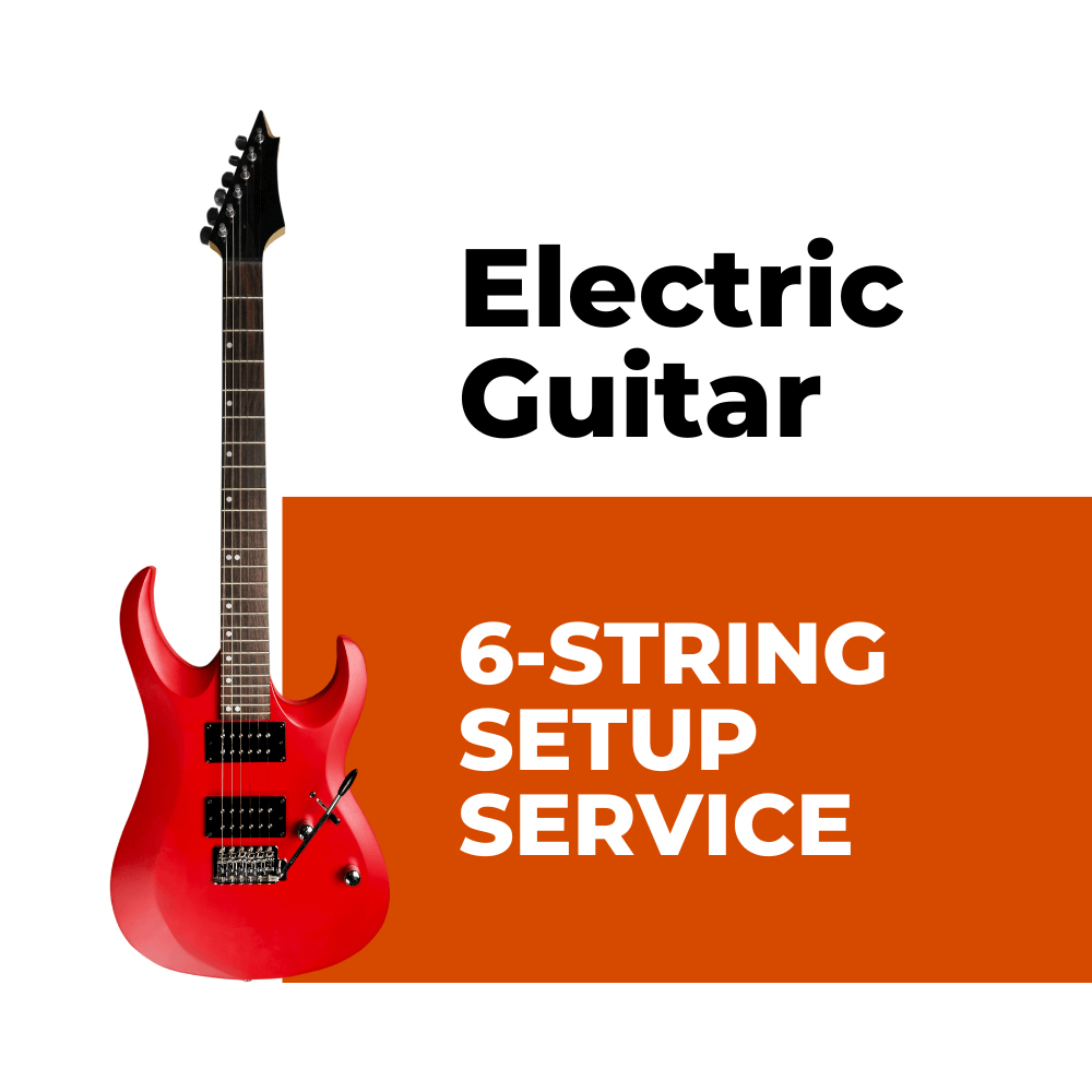 Chocolate electric-guitar-setup Instrument Repair