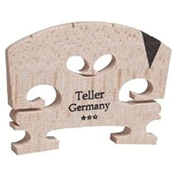 Gray aubert-teller-germany-v-insert-semi-fitted-violin-bridge Guitar Parts