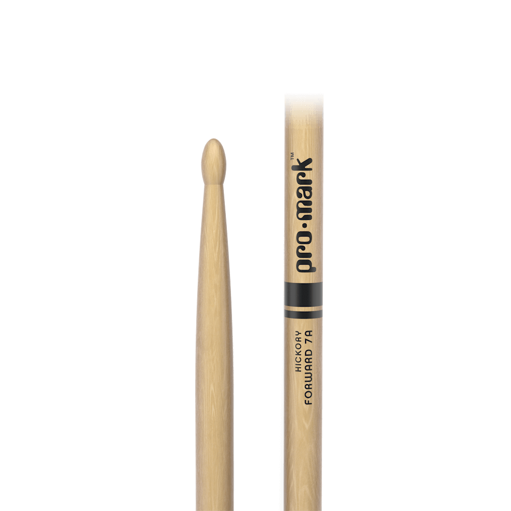 Tan promark-classic-forward-drumsticks-hickory-7a-wood-tip Drumsticks