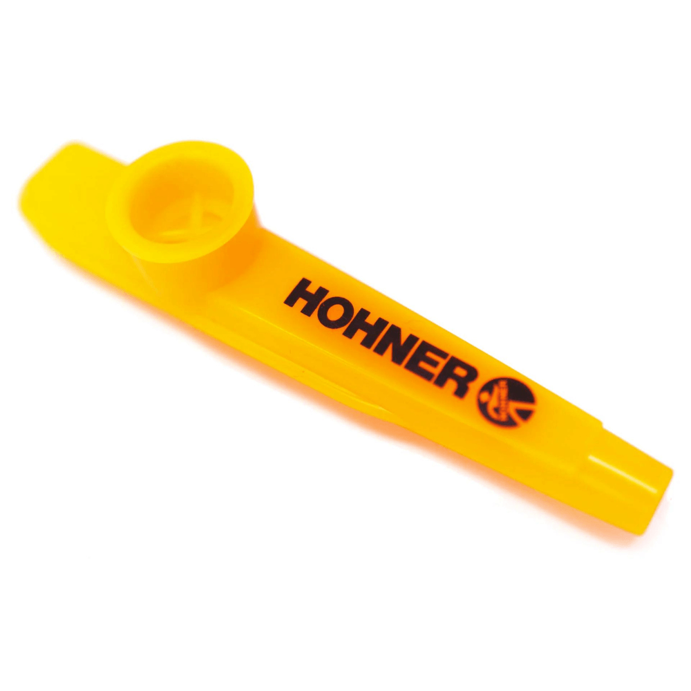 Orange hohner-kc50-single-plastic-kazoo-1 Wind Instrument Yellow