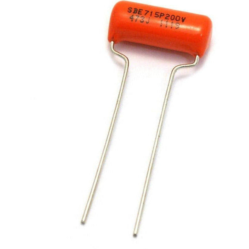 Firebrick allparts-ep-4383-047-mfd-200v-orange-drop-capacitors-sold-separately Guitar Parts