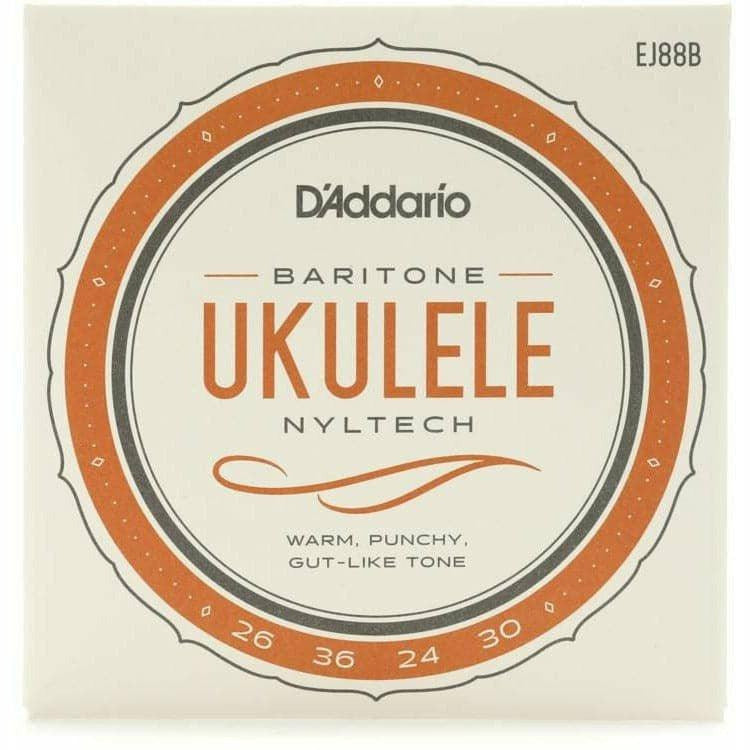 Antique White daddario-ej99b-pro-arte-carbon-ukulele-baritone Ukulele Strings