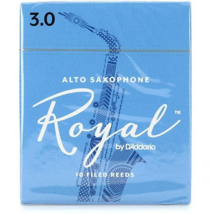 Cornflower Blue daddario-rjb1030-royal-alto-saxophone-reeds-3-0-10-pack Saxophone Reeds