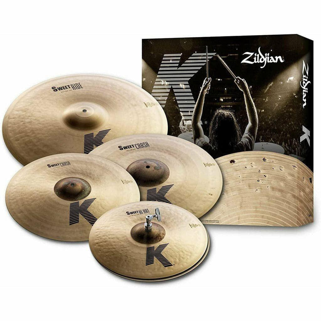 Tan zildjian-k-zildjian-sweet-cymbal-set-15-17-19-21-inch Cymbals
